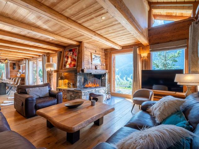 Chalet traditionnel 5 chambres, 10 pers, parking, terrasse, proche La Balme FR-1-459-210 - La Clusaz