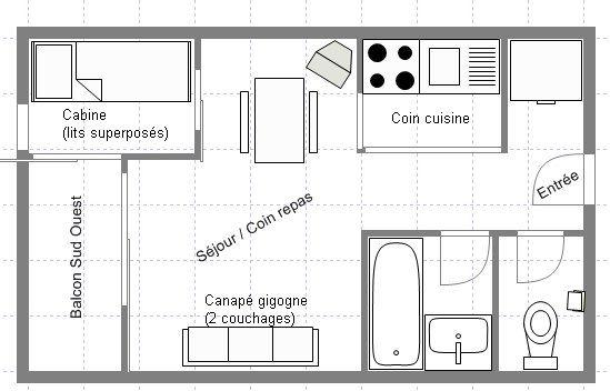 Appartement Michailles AIL509 - Vallandry