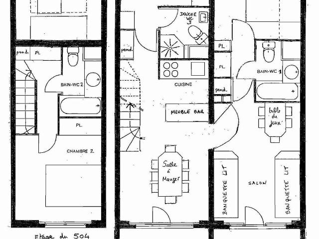 Duplex 3 pièces cabine, skis aux pieds, wifi, balcon, Avoriaz FR-1-314-149 - Avoriaz