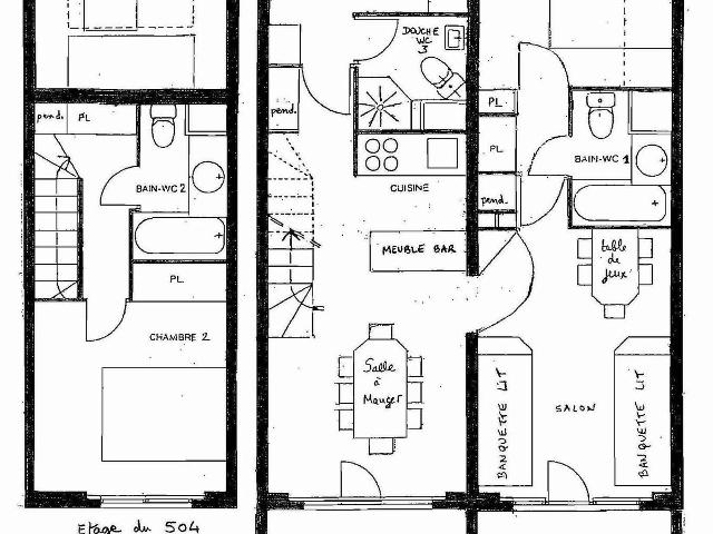 Duplex 3 pièces cabine, skis aux pieds, wifi, balcon, Avoriaz FR-1-314-149 - Avoriaz