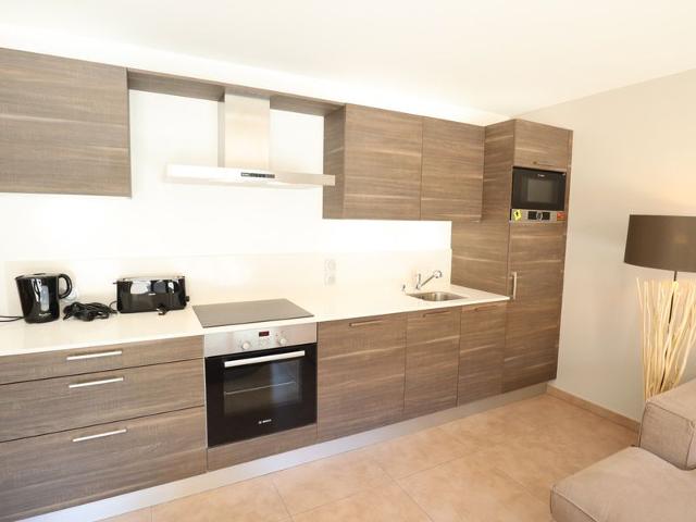 Les Gets: Bel appartement avec grande terrasse, parking et WiFi FR-1-623-32 - Les Gets