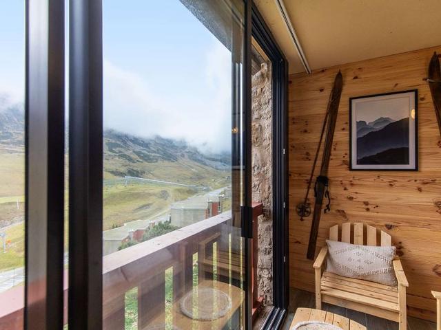 Studio rénové, expo sud, montagne, loggia, 4 pers., ski 400m, parking ski, WiFi op., non-fumeur FR-1 - La Mongie