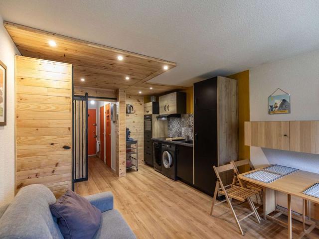 Studio rénové, expo sud, montagne, loggia, 4 pers., ski 400m, parking ski, WiFi op., non-fumeur FR-1 - La Mongie