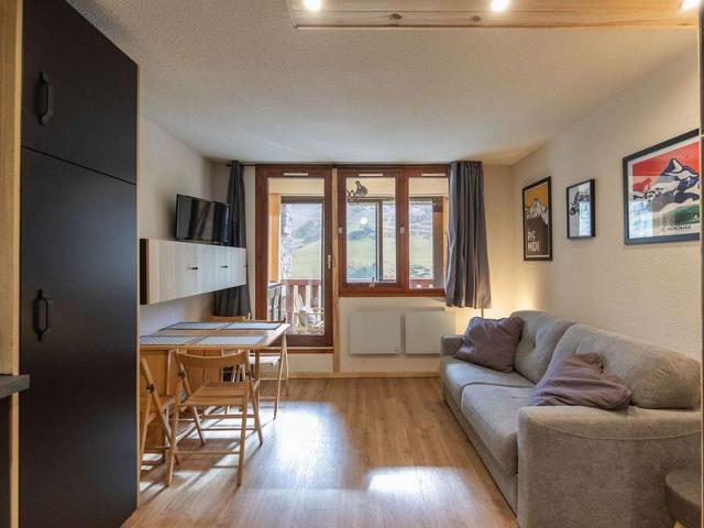 Studio rénové, expo sud, montagne, loggia, 4 pers., ski 400m, parking ski, WiFi op., non-fumeur FR-1 - La Mongie