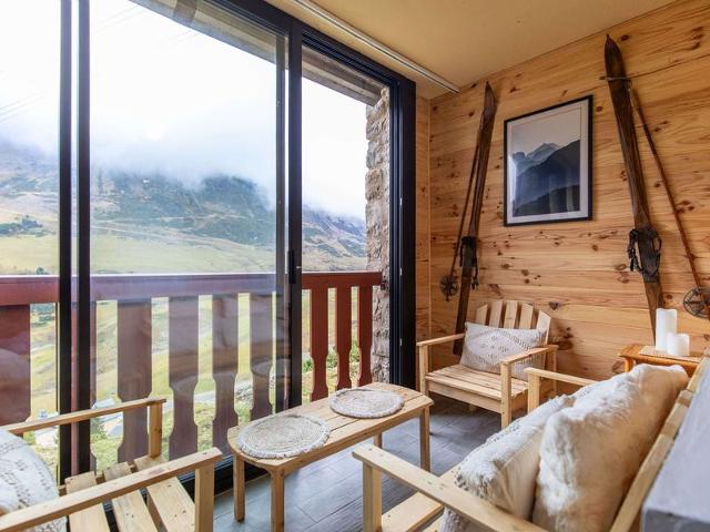 Studio rénové, expo sud, montagne, loggia, 4 pers., ski 400m, parking ski, WiFi op., non-fumeur FR-1 - La Mongie