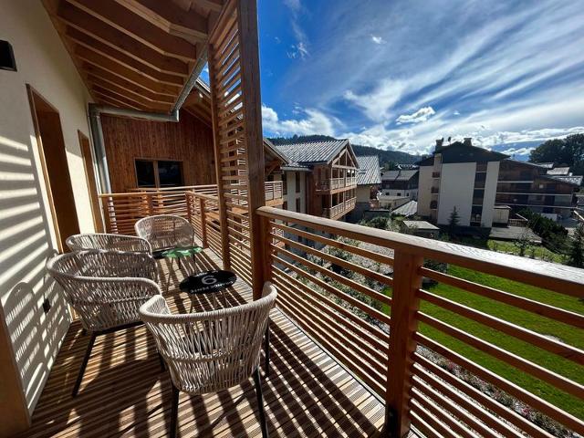 Appartement de Charme au Centre des Gets, 2 Chambres, Terrasse, Parking, Services Inclus FR-1-623-34 - Les Gets