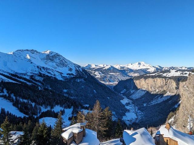 Appartement rénové à Avoriaz - Village des Dromonts, 6 pers, 5 min à pied du centre, Balcon/Terrasse - Avoriaz