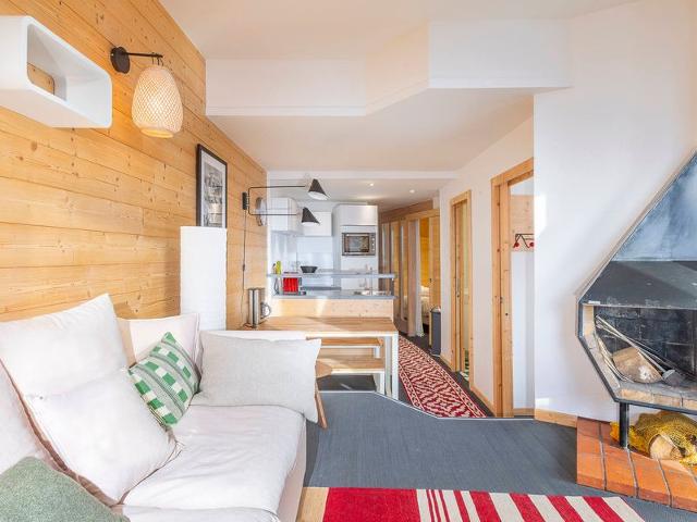 Appartement charme 2 pièces cabine avec balcon, cheminée et Wifi à Avoriaz FR-1-314-191 - Avoriaz