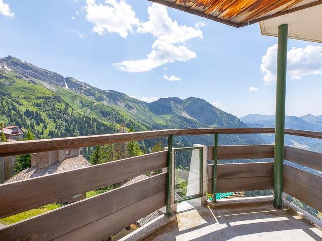 Appartement charme 2 pièces cabine avec balcon, cheminée et Wifi à Avoriaz FR-1-314-191 - Avoriaz