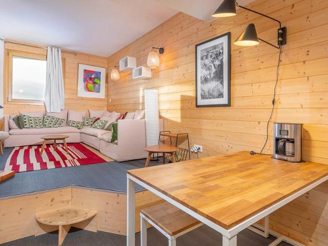 Appartement charme 2 pièces cabine avec balcon, cheminée et Wifi à Avoriaz FR-1-314-191 - Avoriaz