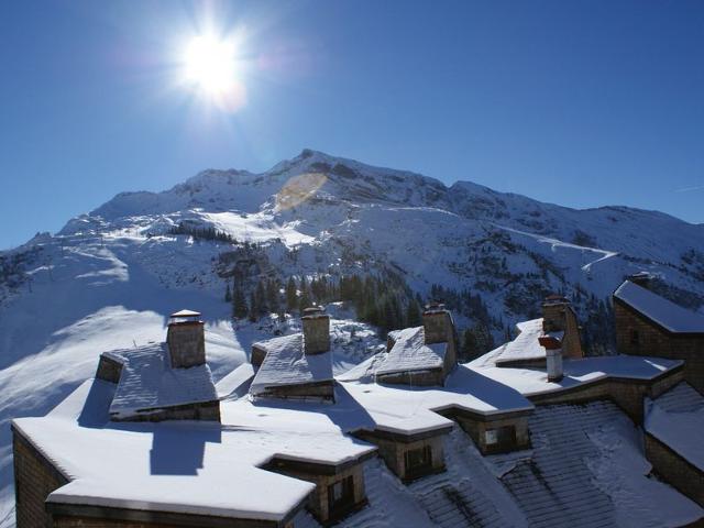 Charmant studio avec chambre adjacente pour 4 personnes, balcon ensoleillé, au cœur des Dromonts FR-1-759-47 - Avoriaz