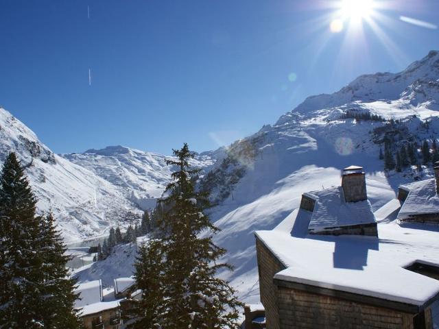 Charmant studio avec chambre adjacente pour 4 personnes, balcon ensoleillé, au cœur des Dromonts FR-1-759-47 - Avoriaz