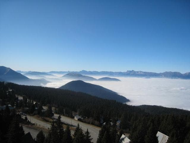 Appartement rénové 46m², panoramique, 2 pièces + cabine, Chamrousse, balcon, proximité pistes et com - Chamrousse