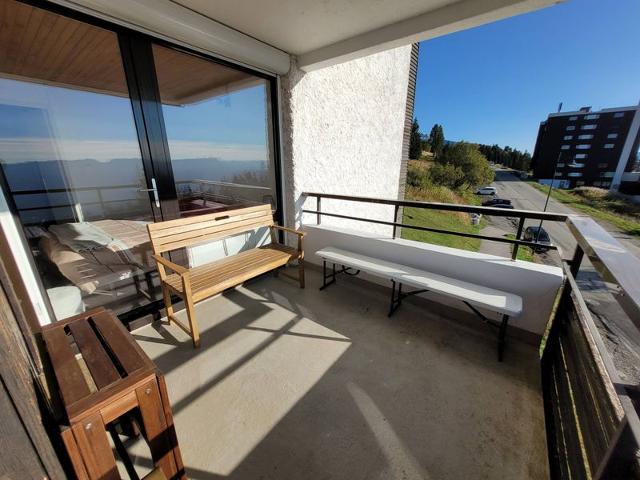 Appartement rénové 46m², panoramique, 2 pièces + cabine, Chamrousse, balcon, proximité pistes et com - Chamrousse