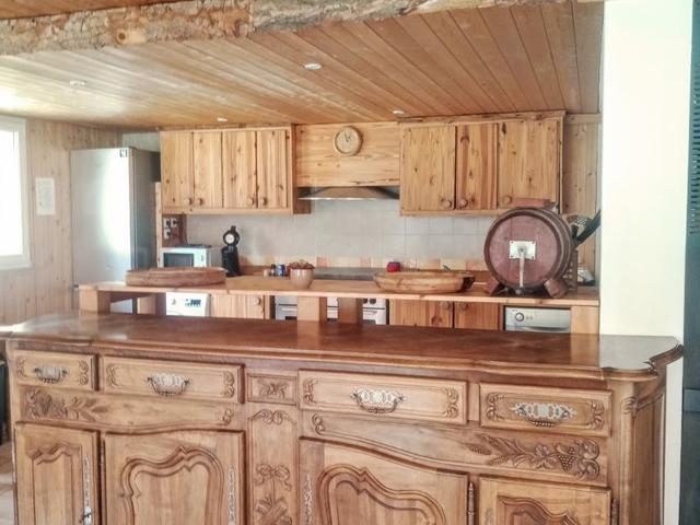 Grand Chalet 5 pièces, 15 pers., cheminée, parking privé - Le Monêtier-les-Bains FR-1-762-42 - Serre Chevalier 1500 - Monêtier Les Bains