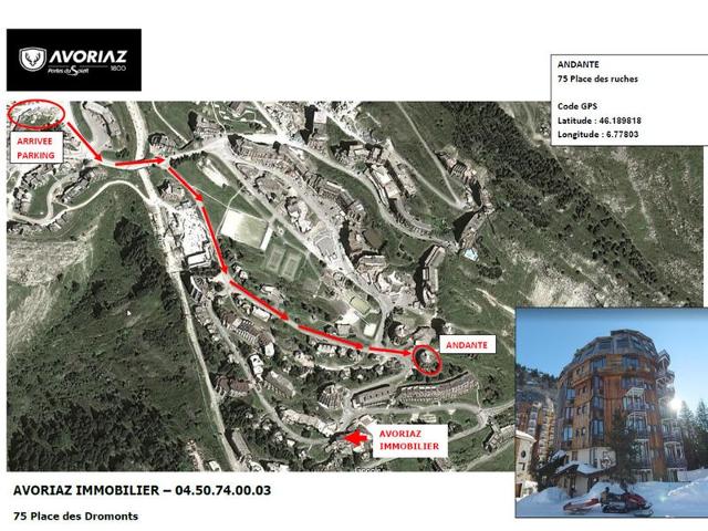 Studio rénové à Avoriaz: 4 pers, avec casier à skis, au cœur du village FR-1-633-74 - Avoriaz