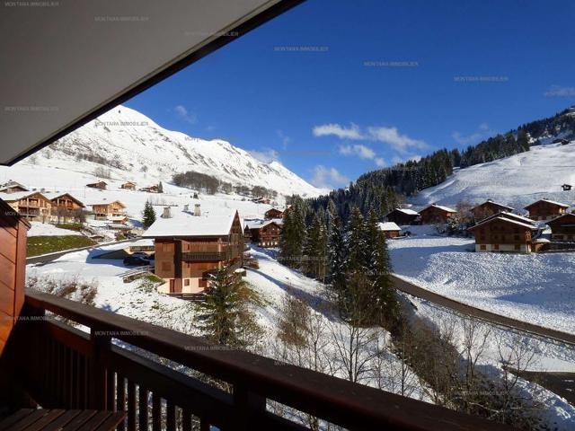 Joli T2 pour 6 pers, balcon sud, face aux pistes, proche commerces, Le Grand-Bornand FR-1-458-185 - Le Grand Bornand