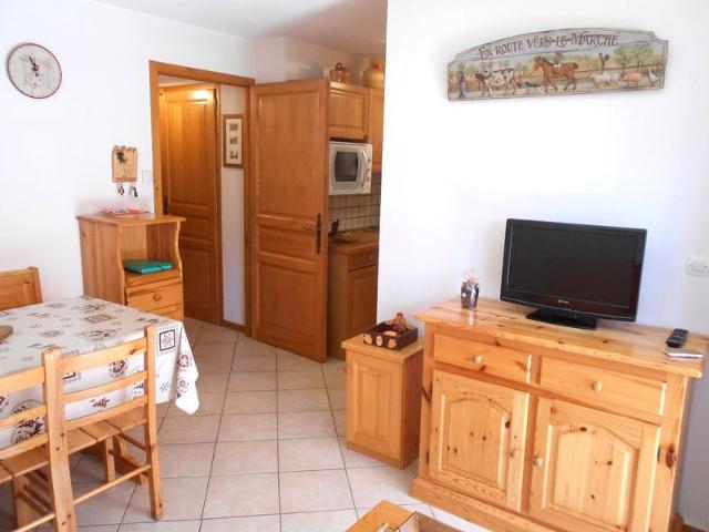 Studio cosy avec terrasse au centre du Grand-Bornand, proche des pistes et commerces FR-1-467-83 - Le Grand Bornand