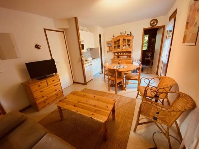 Appartement cosy avec terrasse, proche pistes et ski-bus, La Clusaz. FR-1-459-219 - La Clusaz