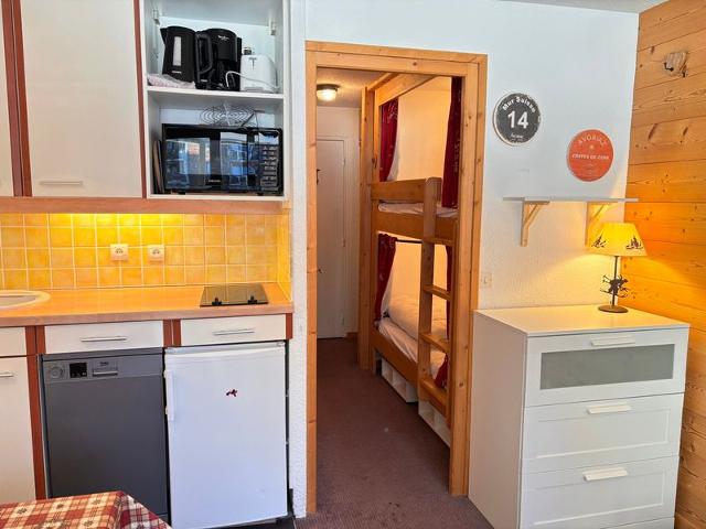 Studio cabine 4 pers. avec balcon et wifi à Avoriaz FR-1-634-95 - Avoriaz