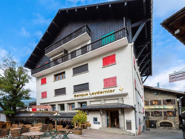 Appartement au cœur de Megève avec terrasse, cheminée, 3 chambres, wifi et linge inclus FR-1-453-311 - Megève