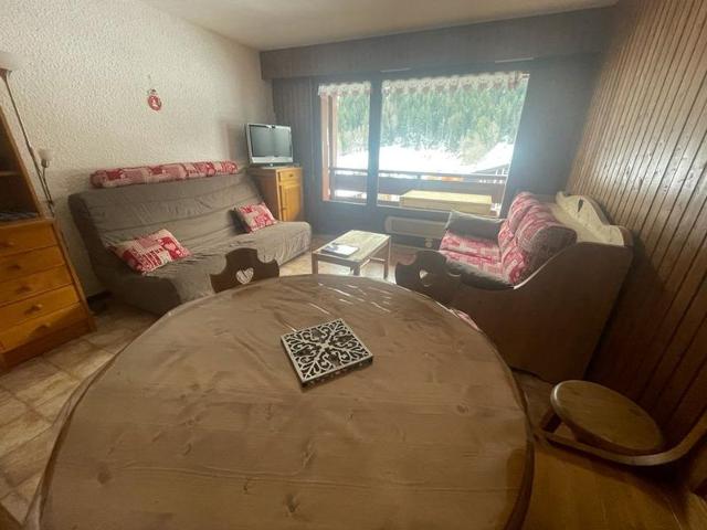 Studio cosy 4 pers. proche centre, balcon, parking privé, 700m pistes ski, navette gratuite FR-1-467-118 - Le Grand Bornand