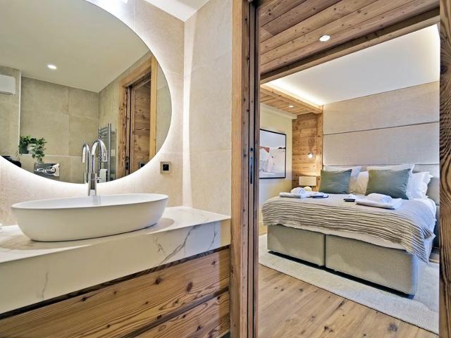 Chalet luxueux avec piscine intérieure et sauna - 5 chambres, 12 pers., proche commerces et pistes F - Saint Martin de Belleville