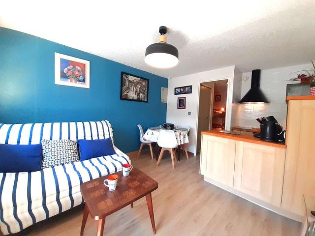 Studio cosy 4 pers, balcon, ascenseur, garage, Saint-Lary-Soulan FR-1-457-330 - Saint Lary Soulan