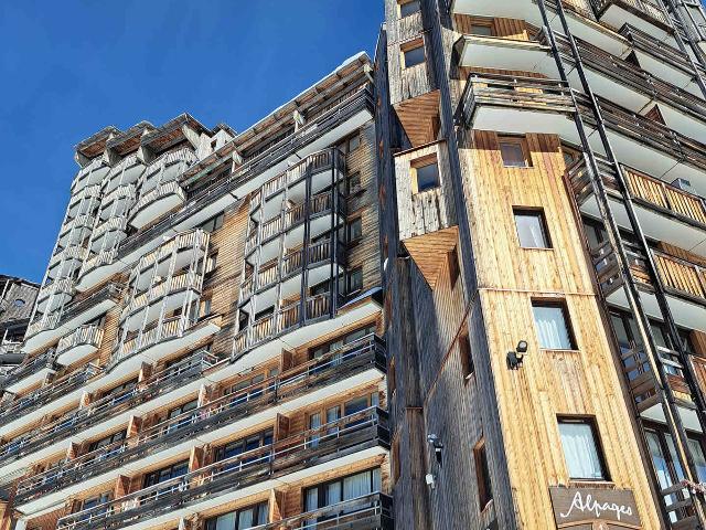 Appartement rénové, 6 pers., luxe, balcon sud, accès direct pistes, services inclus FR-1-314-239 - Avoriaz