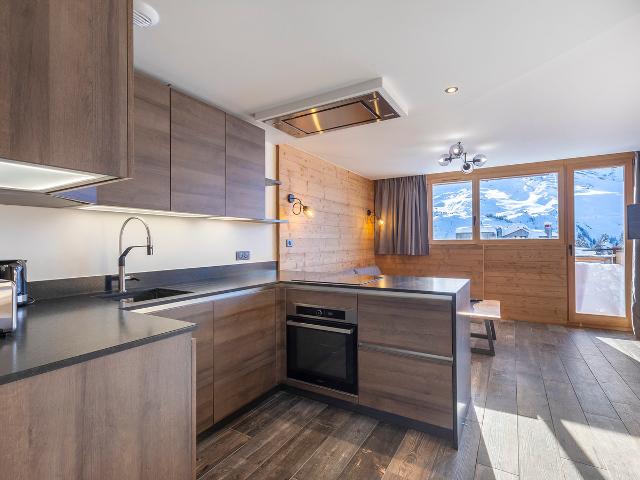 Appartement rénové, 6 pers., luxe, balcon sud, accès direct pistes, services inclus FR-1-314-239 - Avoriaz