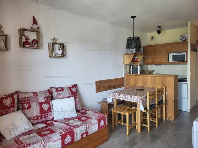 Charmant F2 au pied des pistes, 4 couchages, wifi, parking FR-1-295-198 - Les Angles