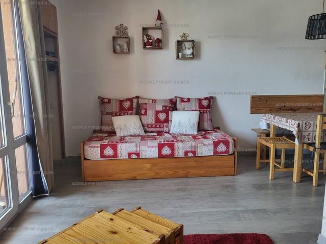 Charmant F2 au pied des pistes, 4 couchages, wifi, parking FR-1-295-198 - Les Angles