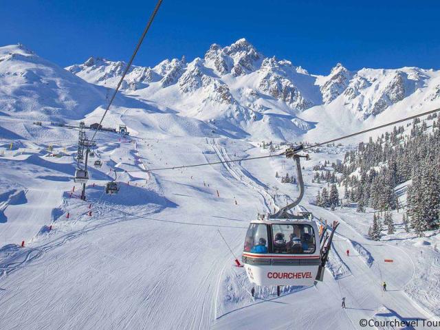 Appartement confortable pour 4 pers, Courchevel 1650, proche des pistes, balcon ensoleillé FR-1-575- - Courchevel 1650