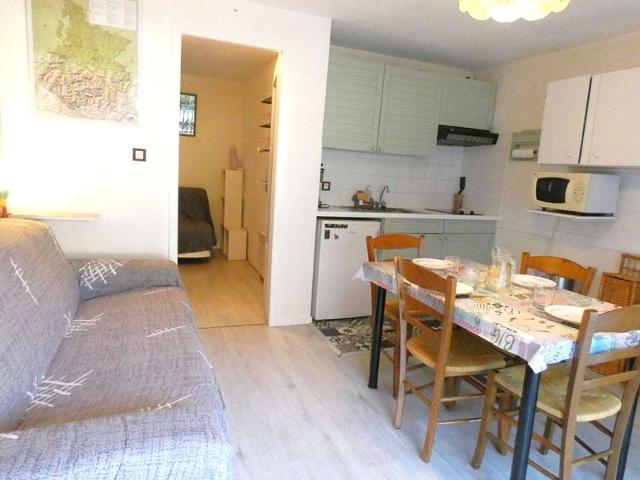 Studio cosy avec balcon ouest, 4 couchages, Saint-Lary-Soulan FR-1-457-335 - Saint Lary Soulan