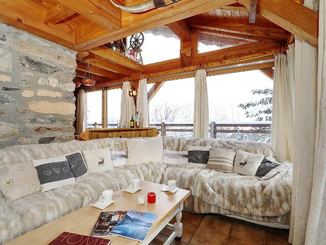 Chalet traditionnel 6 pers, skis aux pieds, Courchevel 1850, Wi-Fi FR-1-575-212 - Courchevel 1850