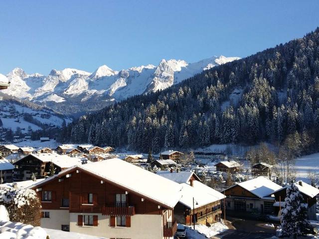 Studio confortable 4 pers. au Grand-Bornand avec balcon et garage FR-1-458-191 - Le Grand Bornand