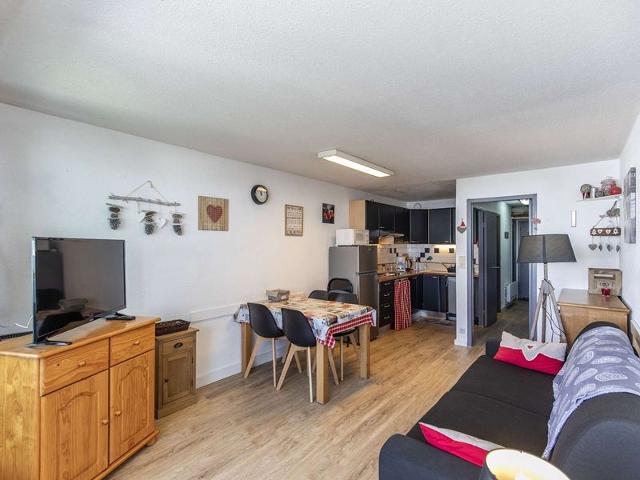 Studio cabine 5 pers, balcon, cuisine équipée, casier à ski FR-1-404-351 - La Mongie