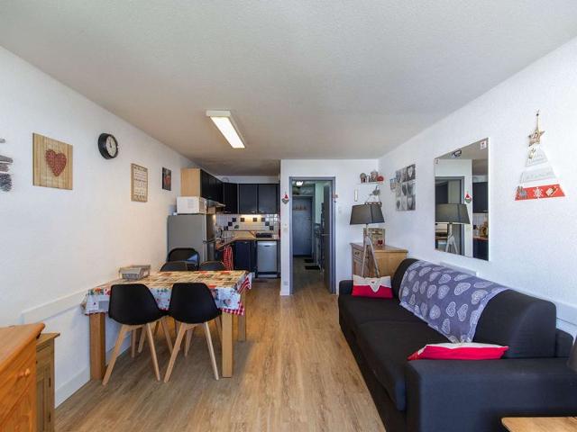 Studio cabine 5 pers, balcon, cuisine équipée, casier à ski FR-1-404-351 - La Mongie