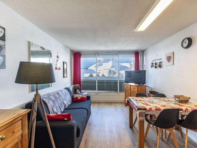 Studio cabine 5 pers, balcon, cuisine équipée, casier à ski FR-1-404-351 - La Mongie