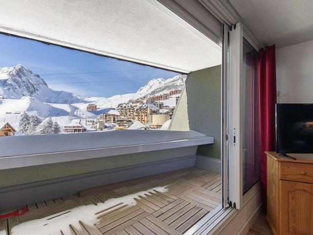 Studio cabine 5 pers, balcon, cuisine équipée, casier à ski FR-1-404-351 - La Mongie