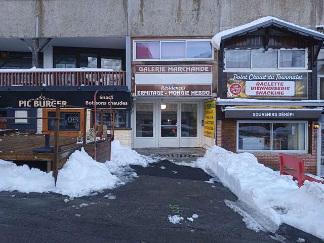 Studio cabine 5 pers, balcon, cuisine équipée, casier à ski FR-1-404-351 - La Mongie