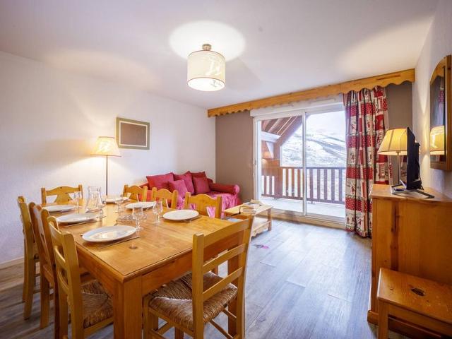 Appartement 10 personnes avec balcon à Peyragudes - 3 chambres, navette gratuite, casier skis FR-1-6 - Peyragudes