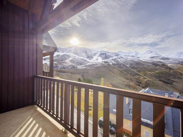 Appartement 10 personnes avec balcon à Peyragudes - 3 chambres, navette gratuite, casier skis FR-1-6 - Peyragudes