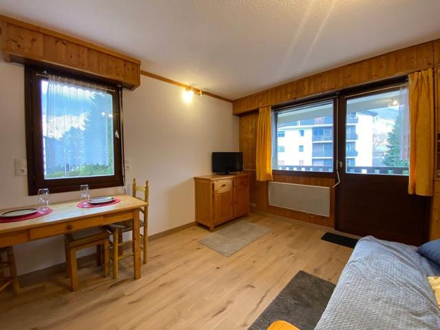 Studio cosy au cœur de Samoëns, proche commerces et ski bus, balcon, parking, animaux acceptés FR-1-624-157 - Samoëns