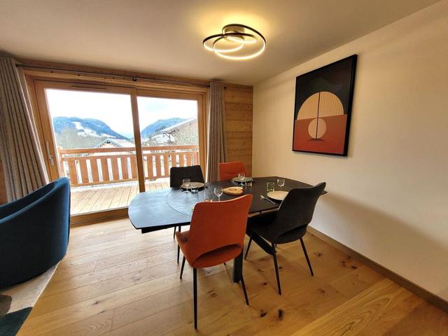 Appartement lumineux 3* avec terrasse, 2 chambres, proche centre et pistes, garage inclus FR-1-598-1 - Les Gets