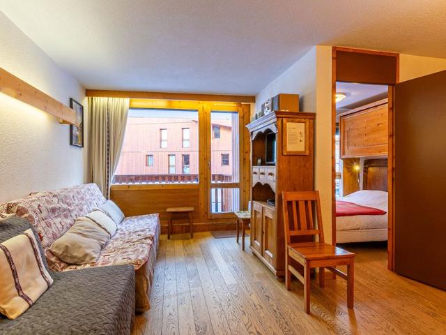 Appartement tout équipé avec balcon et garage, à 10min des commerces, navette gratuite. FR-1-694-349 - Val d’Isère Centre