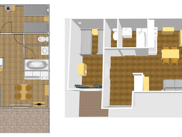 Appartement skis aux pieds, rénové, 4 pers., WiFi, centre Val-d'Isère FR-1-694-274 - Val d’Isère Centre