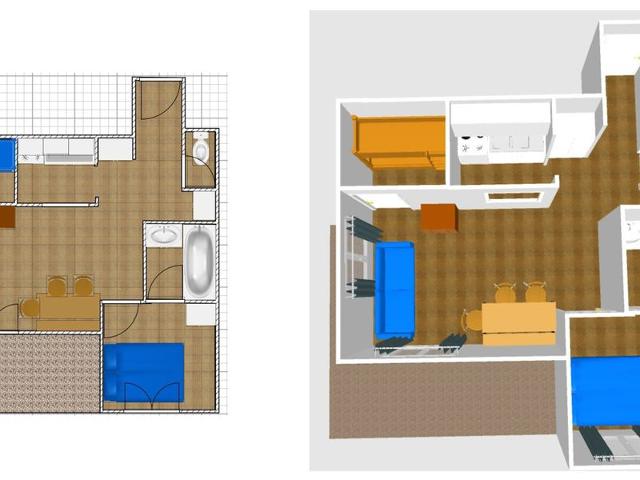 Appartement lumineux avec wifi, proche pistes et vieux village, Val-d'Isère FR-1-694-341 - Val d’Isère Centre