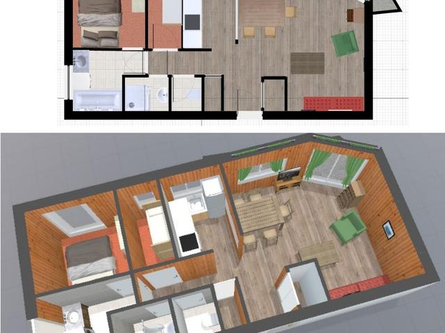 Appartement Chaleureux avec Parking et Accès Facile aux Pistes à Val-d'Isère FR-1-694-233 - Val d’Isère Centre