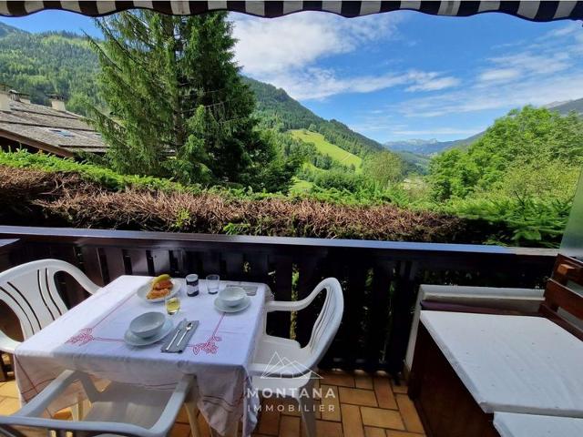 T2 rénové au Grand-Bornand avec balcon, parking et terrasse, 4 pers, proche village FR-1-458-205 - Le Grand Bornand